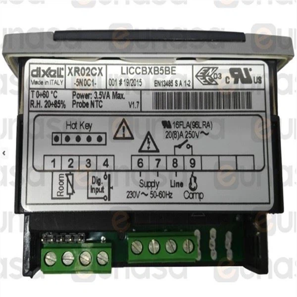 Dixell 圧縮機 HVAC 用冷凍温度部品