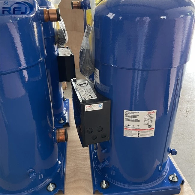 SY Series SY380A4CBE SY380A4CBM Danfoss Scroll Chiller Compressor